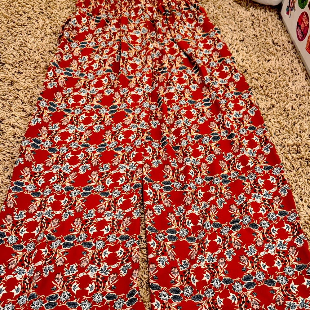 Floral flowy pant